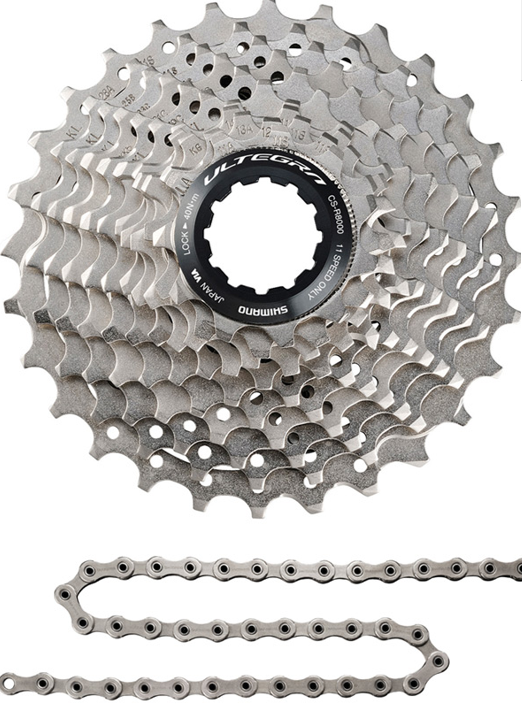 Shimano 11 Speed Chain and Cassette Ultegra R8000 Velochain
