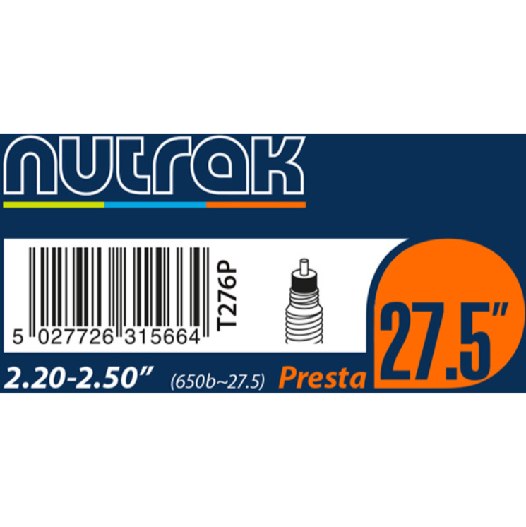 Nutrak 27.5" x 2.2"-2.5" Inner Tube (Presta)