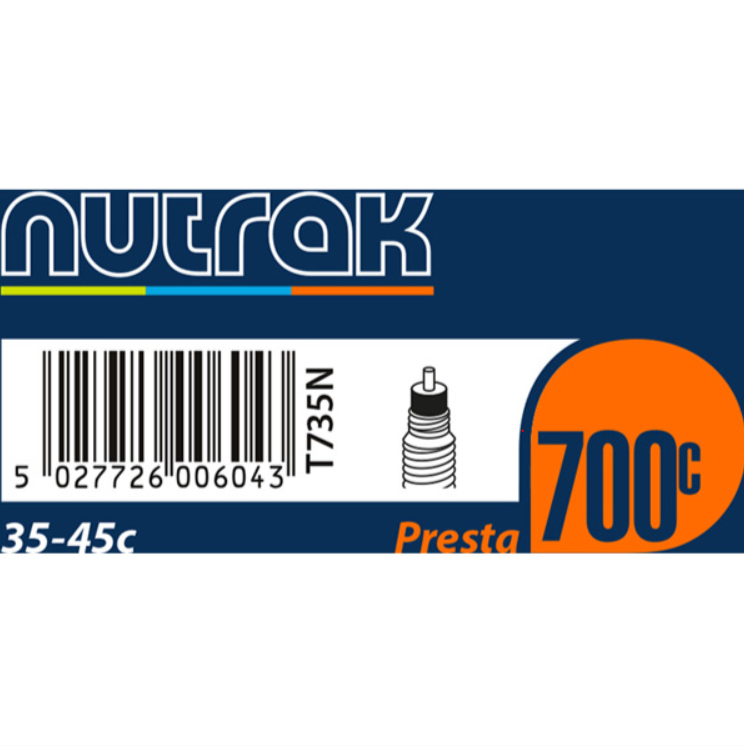 Nutrak 700 x 35-45c Inner Tube (Presta)