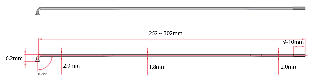 DT Swiss Competition Black Spoke (16)