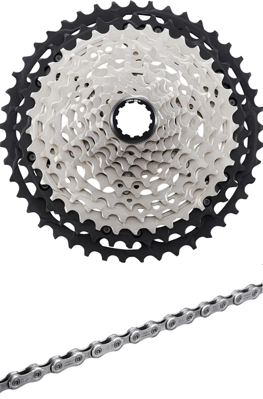 Shimano 12 Speed Chain and Cassette (XT - M8100)